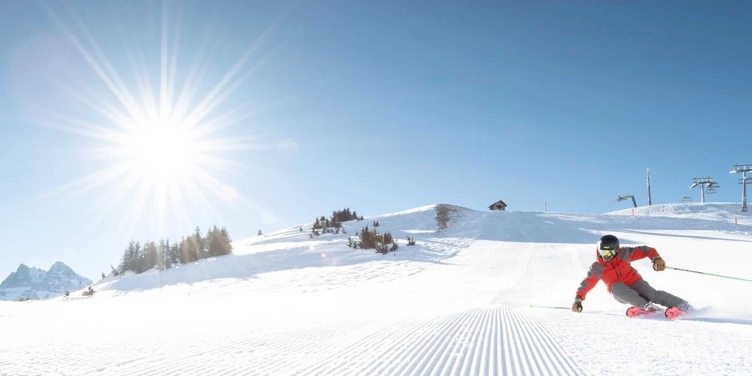 Glisse au soleil
